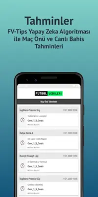 Futbol Verileri - Livescore android App screenshot 2