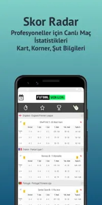 Futbol Verileri - Livescore android App screenshot 3