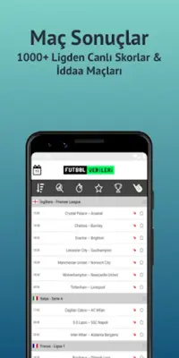 Futbol Verileri - Livescore android App screenshot 5